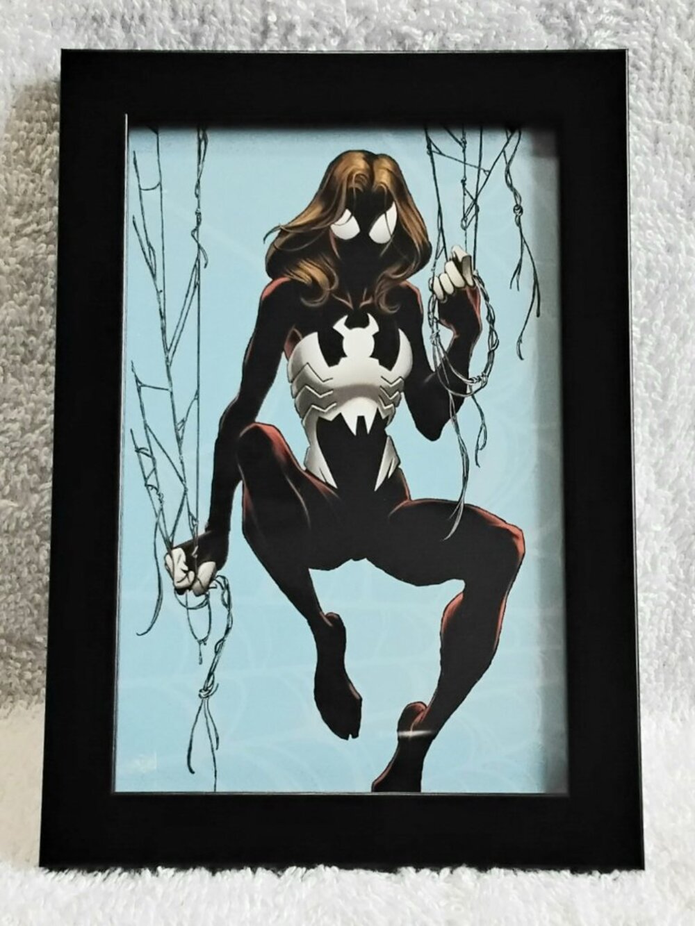 This 3/$25 4" x 6" Framed Spider-Woman Custom Pic!!